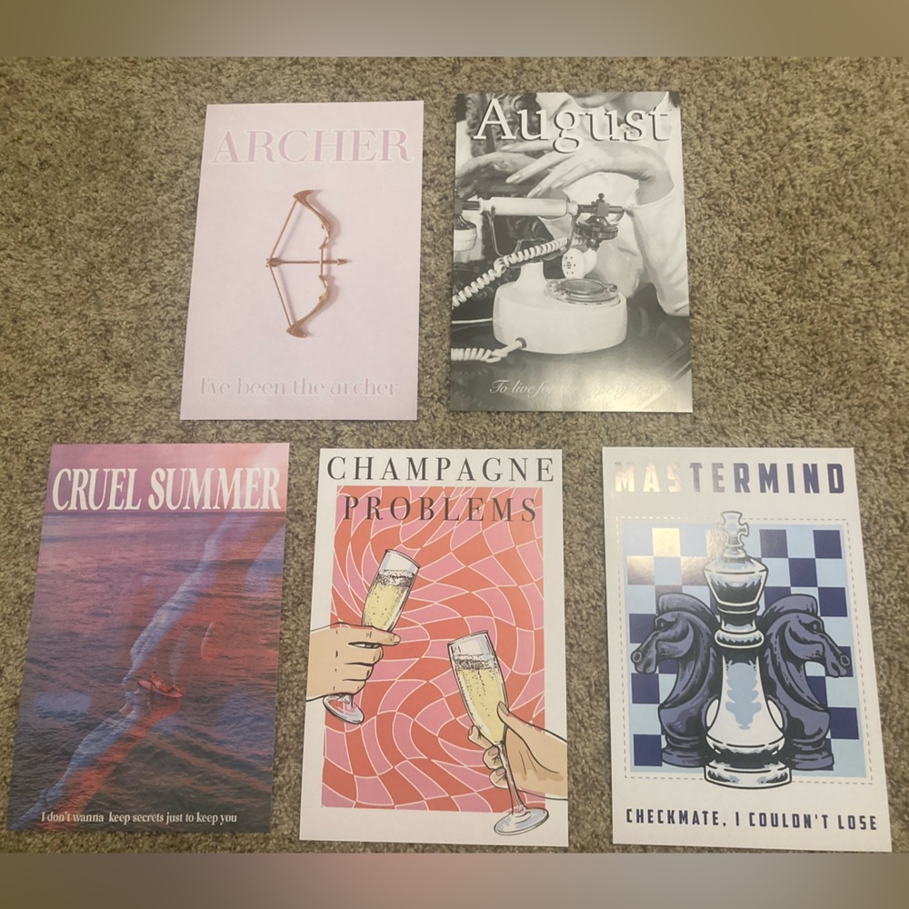 Taylor Swift Wall Posters